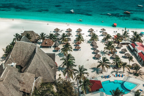 Внешний вид отеля Kendwa Rocks Beach Hotel в Кендве, фото 1