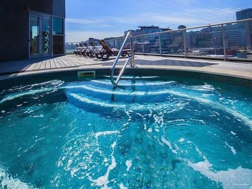 Внешний вид отеля Warwick Le Crystal - Montréal в Монреале, фото 5