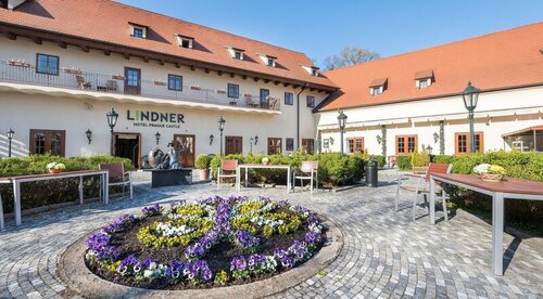 Внешний вид отеля Lindner Hotel Airport в Дюссельдорфе, фото 3
