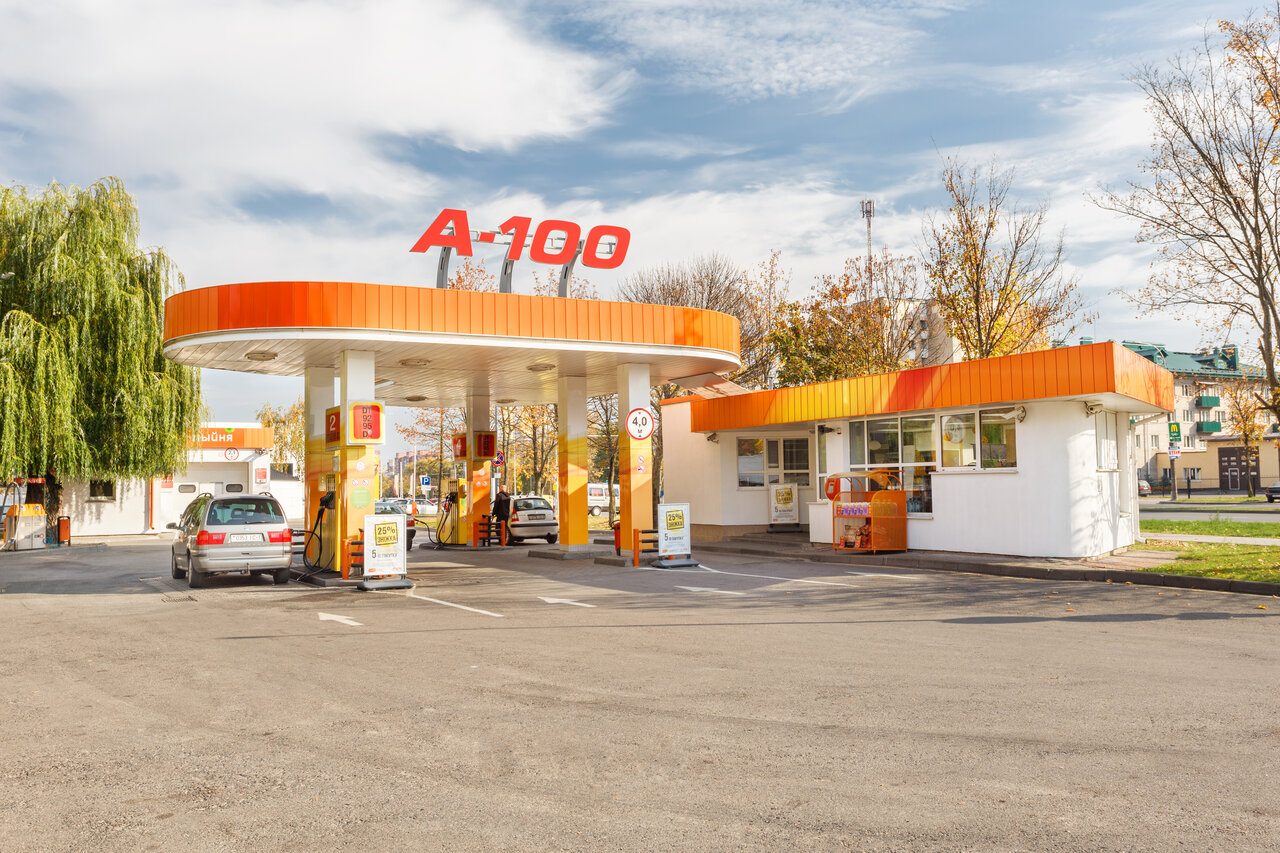 А100 заправка минск карта