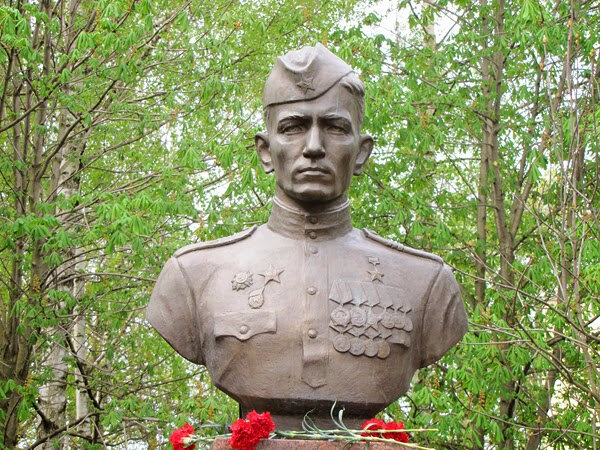 Monument, memorial М.А. Егоров, Rudnya, photo