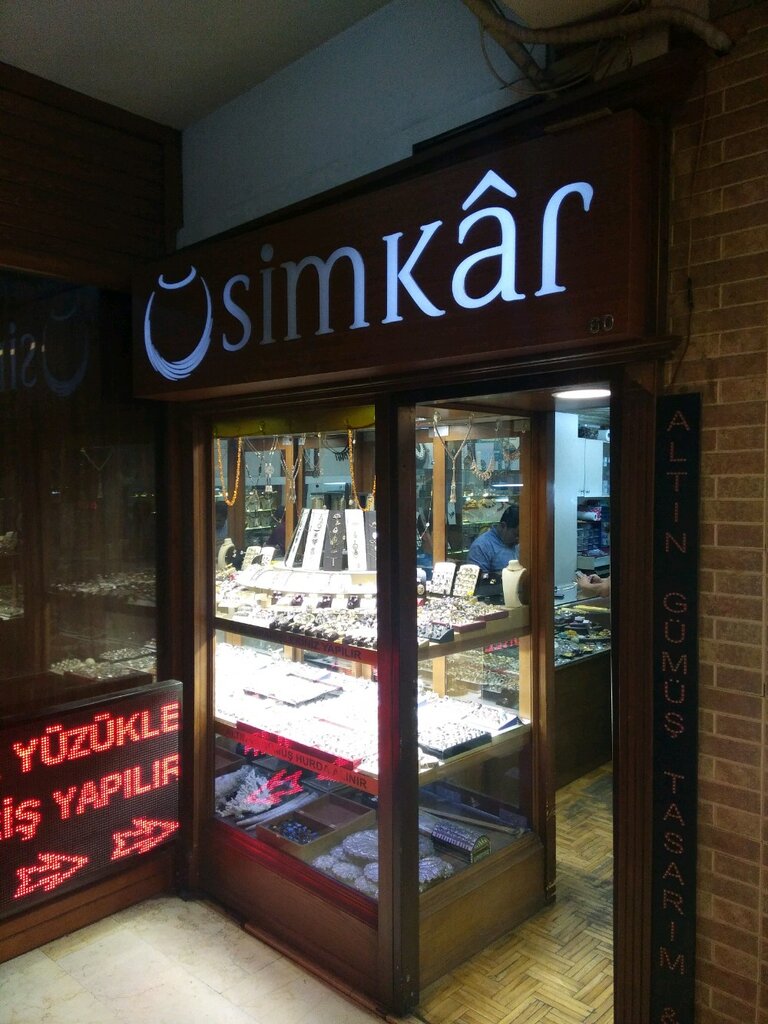 Jewelry store Simkar Silver, Istanbul, photo