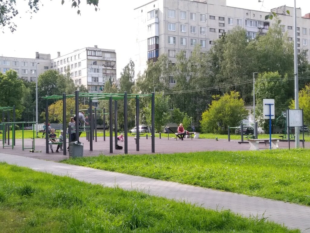 Баскетбольные площадки спб на улице карта