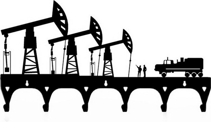 Детский рисунок нефтяная качалка