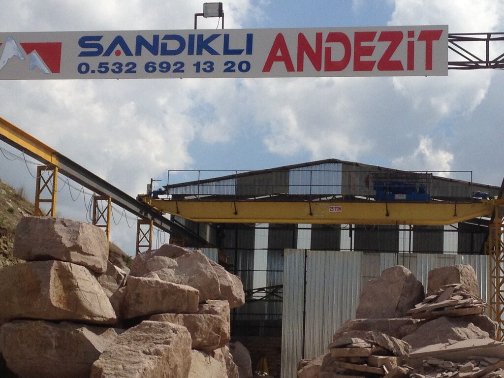 Natural resource extraction Sandikli Natural Stone Andesite, Ankara, photo