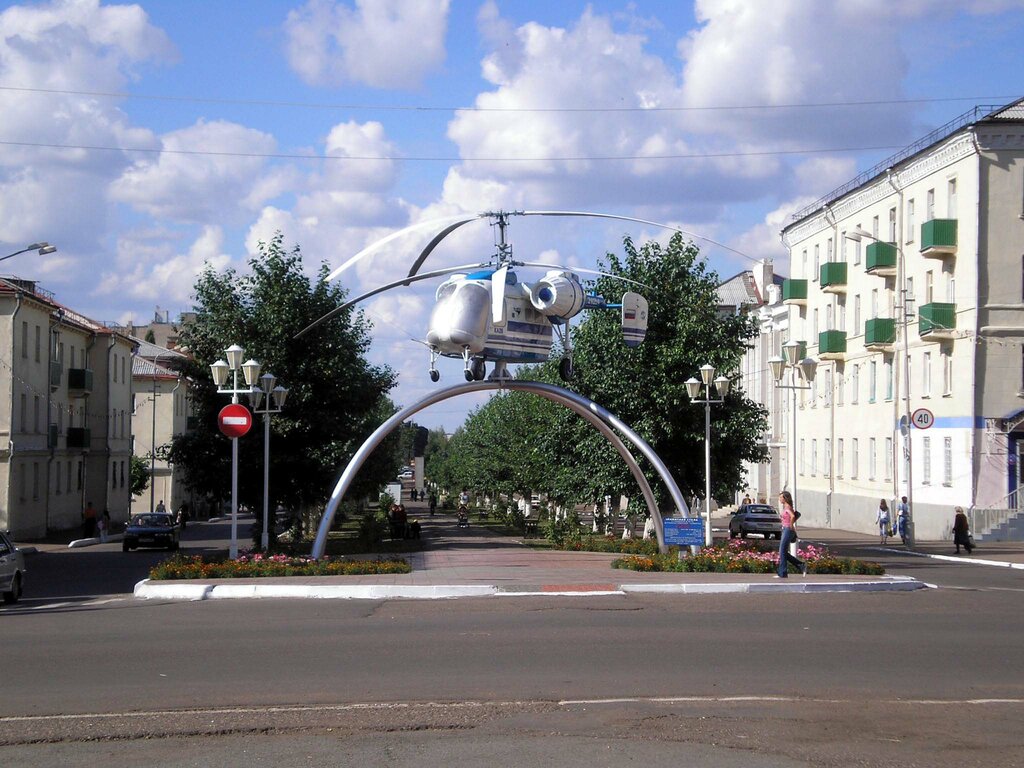 Памятник, мемориал Вертолётостроителям города Кумертау, Кумертау, фото