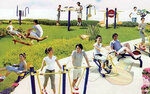 Festen Halt (Panfilova Street, 1), playground equipment