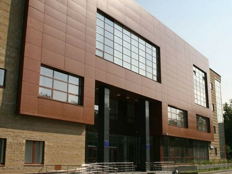 Вентилируемый фасад из керамогранита