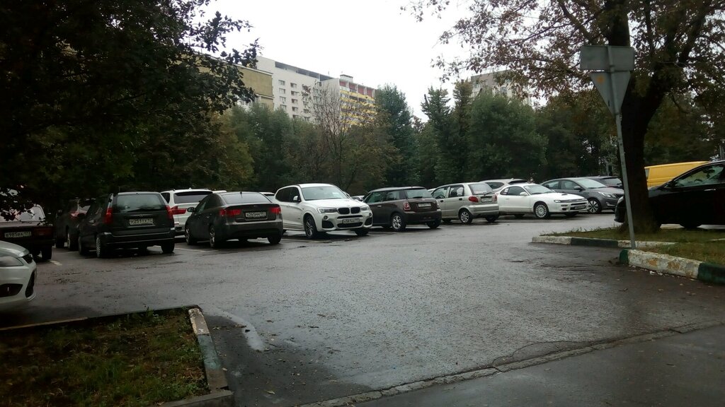 Автомобильная парковка Плоскостная Парковка, Москва, фото