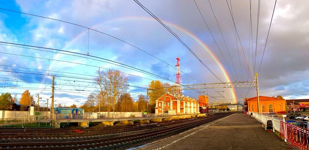 Railway station Железнодорожный вокзал, Vishniy Volochek, photo