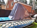 Tent Factory (residential district Mokrushinsky, Mokrushina Street, 9с40) ، هياكل الإطار والمظلة