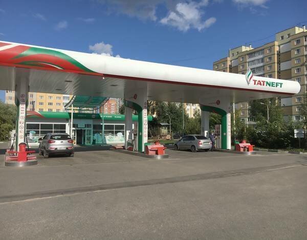 Gas station Tatneft, Tver, photo