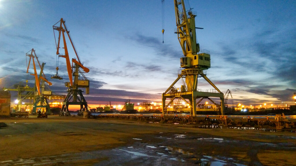 Harbour, port Morskoy rybny port, Saint Petersburg, photo