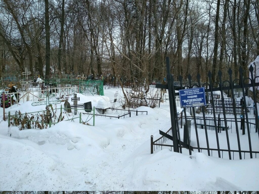 Федяково кладбище нижний новгород карта
