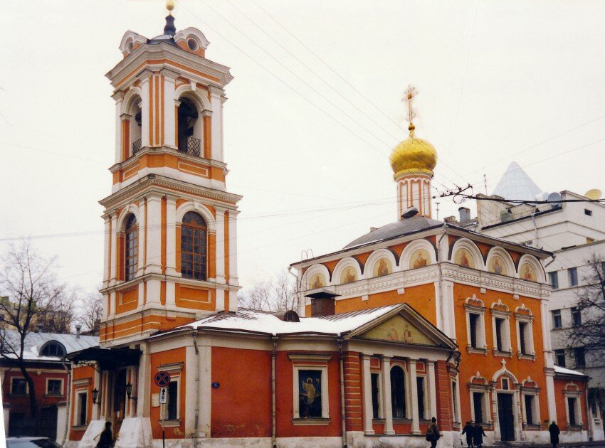 Церковь воскресения словущего в москве