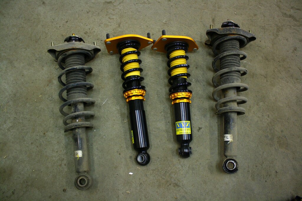 Передние стойки - Honda Stepwgn (2G), 2 л, 2004 года своими руками DRIVE2