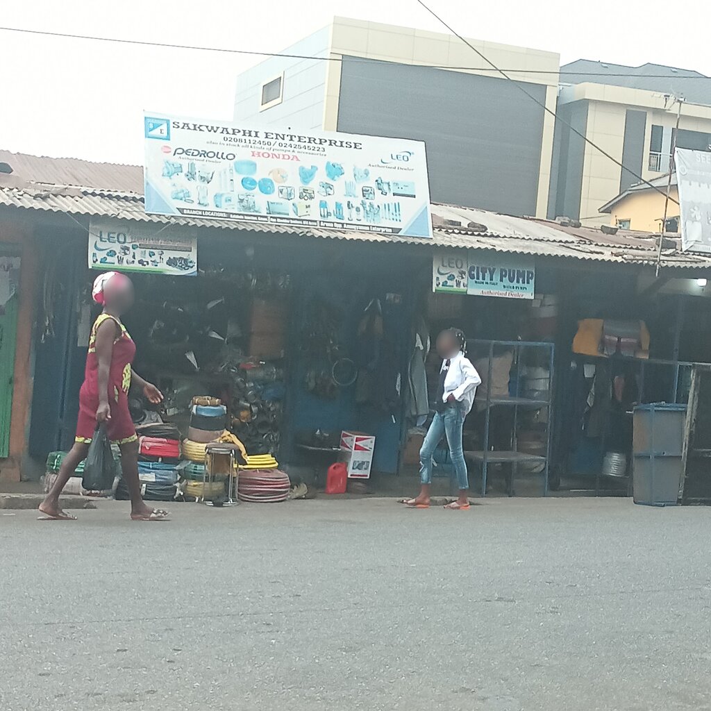 Plumbing equipment Sakwaphi enterprise, Accra, photo