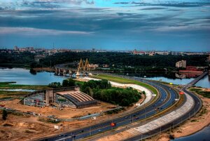 Millennium Bridge (Republic of Tatarstan, City of Kazan, Millenium Bridge) ، معلم جذب سياحي