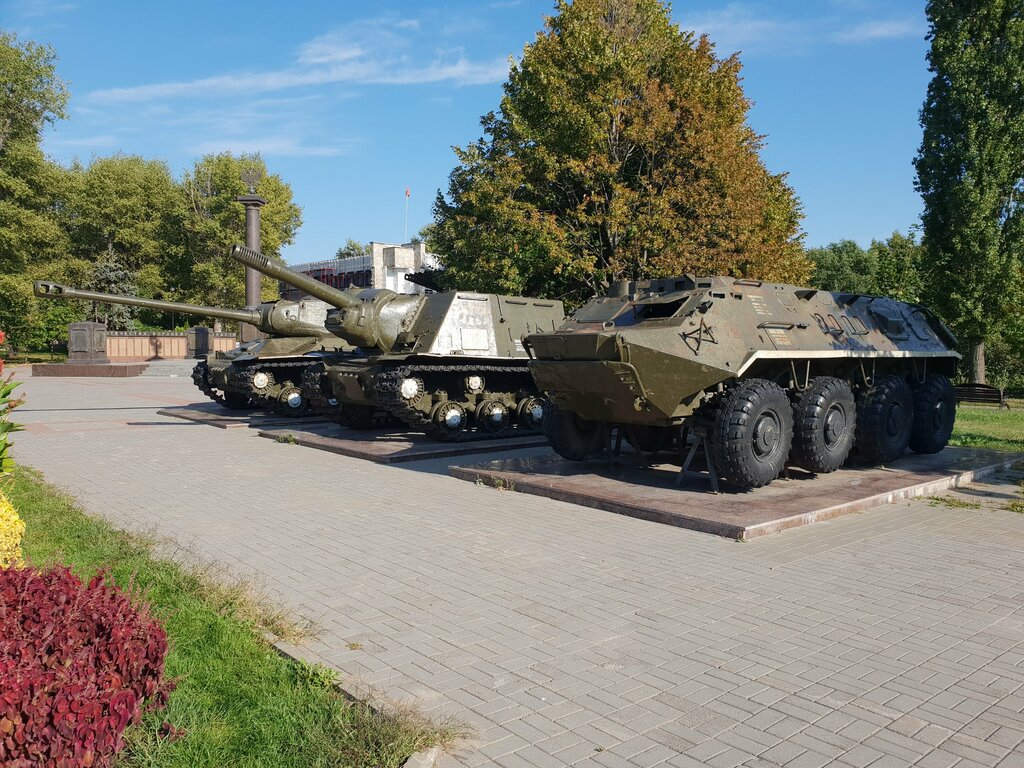 Monument to technology БТР-60ПУ, Voronezh, photo