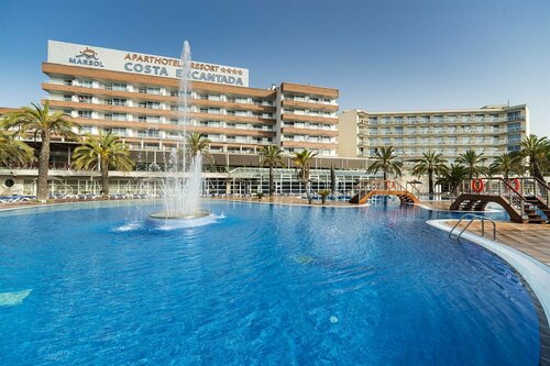 Внешний вид отеля Aparthotel Costa Encantada в Льорет-де-Маре, фото 1