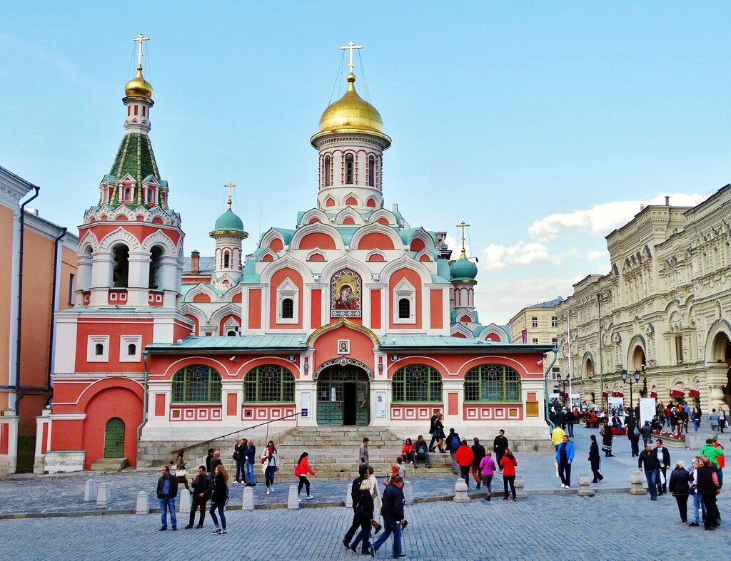 Православный храм Собор Казанской иконы Божией Матери на Красной площади, Москва, фото