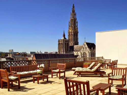 Внешний вид отеля Hilton Antwerp Old Town в Антверпене, фото 3