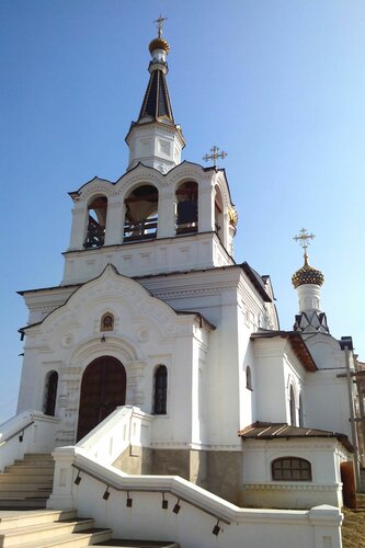 Православный храм Церковь Всех Святых в Земле Российской Просиявших, Белоозерский, фото