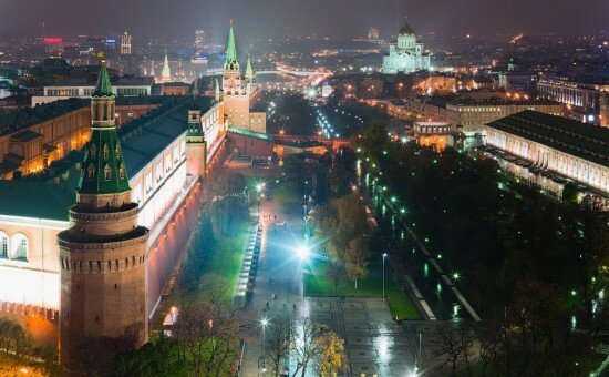 Kültür ve eğlence parkları Alexander Garden, Moskova, foto