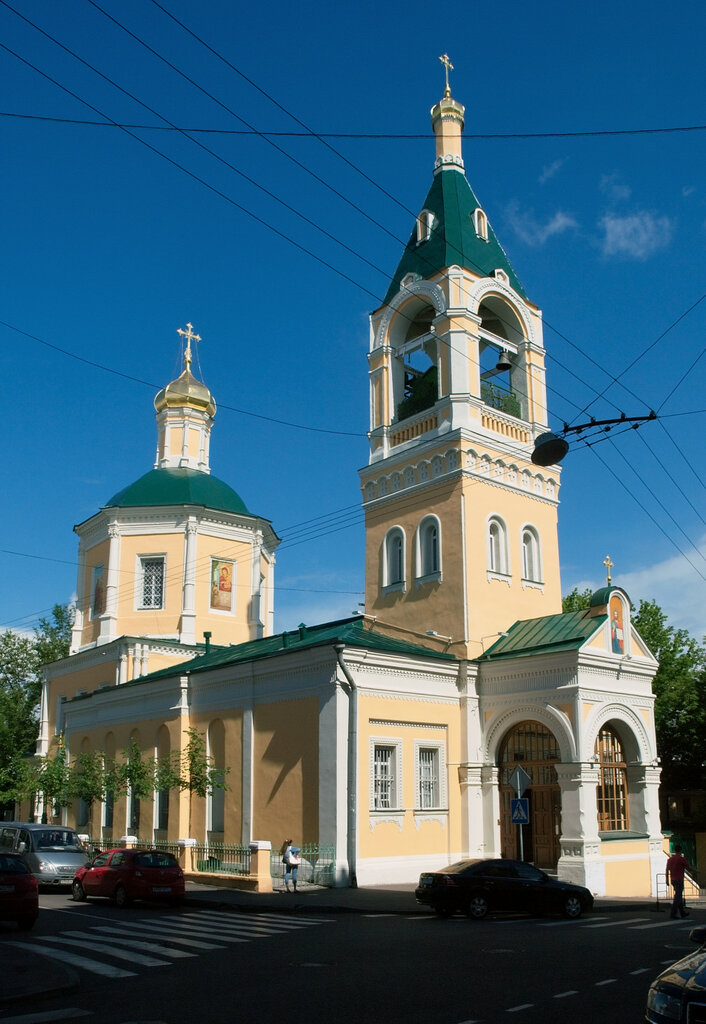 Orthodox church Khram Ilii Proroka V Obydenskom Pereulke, Moscow, photo