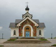 Iglesia ortodoxa Tserkov Novomuchenikov i Ispovednikov Rossiyskikh na Polynkovskom kladbishche, , foto