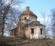 Orthodox church Tserkov Uspeniya Presvyatoy Bogoroditsy V Uspenskom, Pskov Oblast, photo