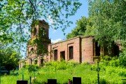 Tserkov Mikhaila Arkhangela V Aleshenke (Bryansk Region, Trubchevskiy rayon, Seletskoye selskoye poseleniye, selo Aleshenka), landmark, attraction
