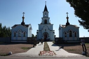 Храм в честь святой равноапостольной Марии Магдалины (ул. Воробьёва, 3А, Авдеевка), православный храм в Донецкой области