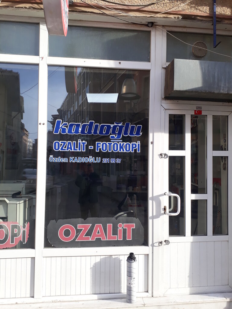 Fotokopi dükkanları Kadıoğlu Ozalit, Eskişehir, foto