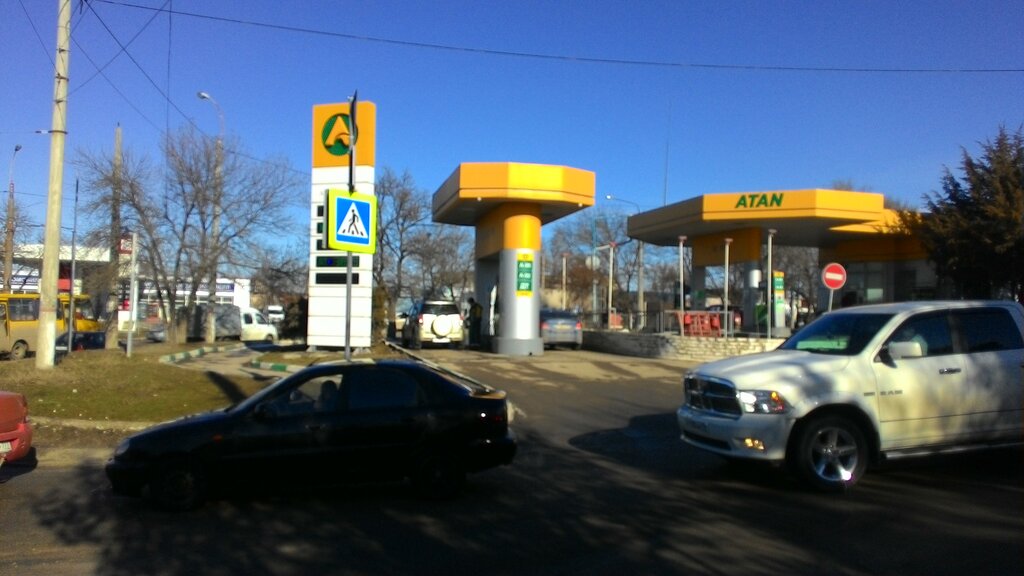 Атан крым карта заправок