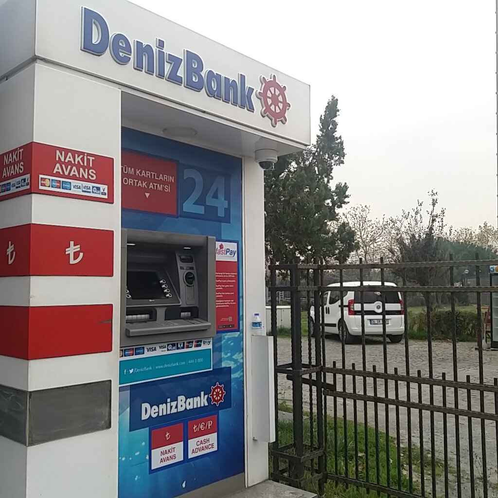 Denizbank Atm Bankomat Turciya Stambul Bajrampasha Muratpasha