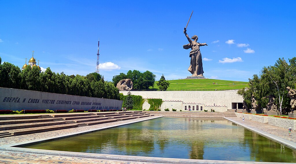 Родина-Мать зовёт!, памятник, мемориал, Волгоград, Центральный район ...