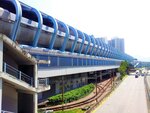 Tin Shui Wai MTR station (Hong Kong, Yuen Long District, Ping Ha Road), metro station