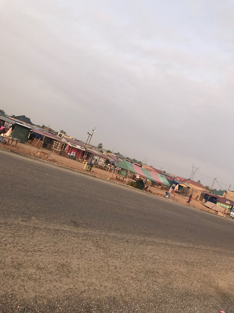 Clothing market Odumase Market, Earth, photo