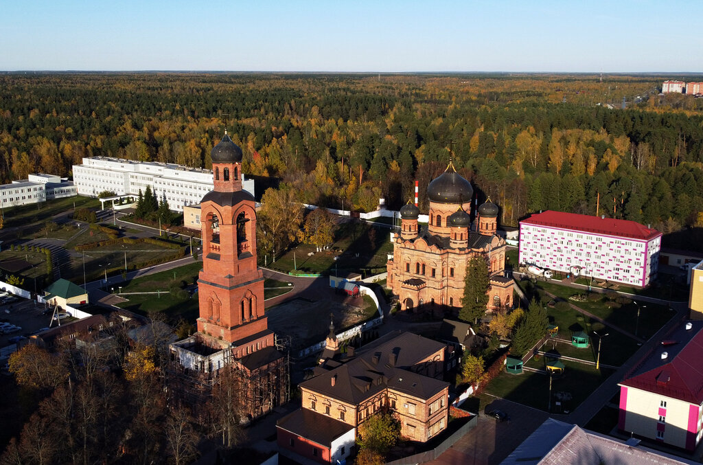 Orthodox church Tserkov Fotiya, mitropolita Moskovskogo, V Guslitskom Preobrazhenskom monastyre, Kurovskoye, photo