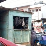 Shoemakers Shop (Greater Accra Region, La Nkwantanang Madina Municipal, Madina, Swanzy Road), shoes repair