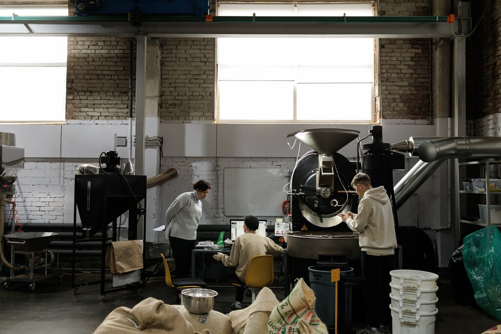 Food manufacturers Coffee Department, Saint Petersburg, photo