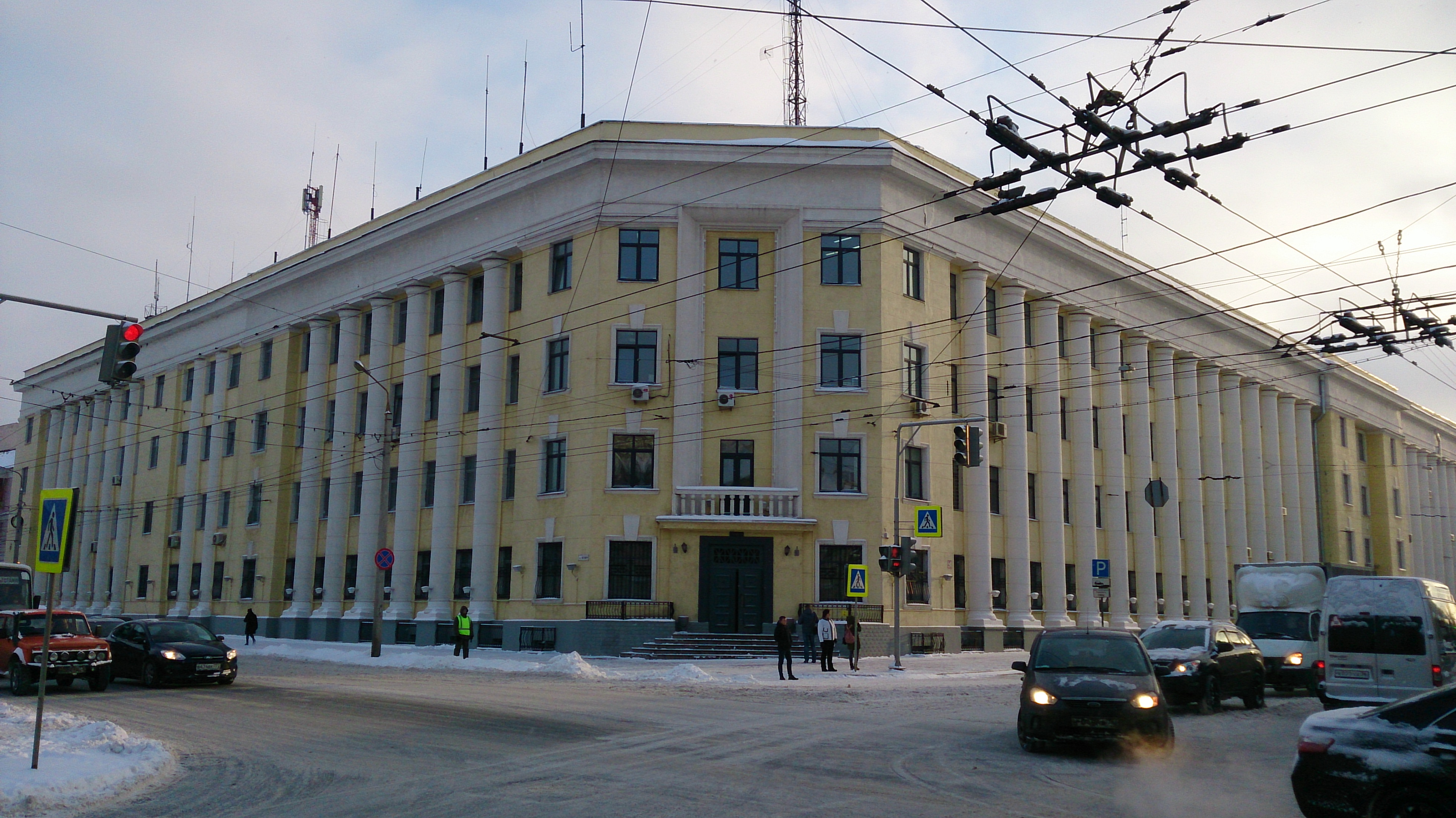 Здание умвд фото Больше не работает: Инспекция УМВД России по Ярославской области, инспекция, Яро