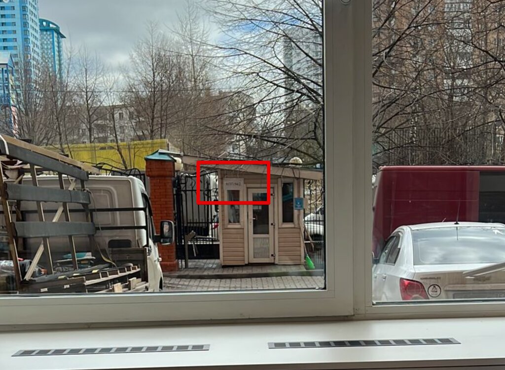 Pass office, security post КПП № 2, Moscow, photo