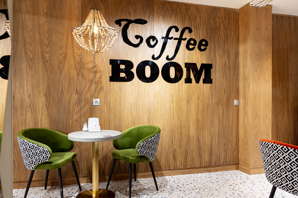 Coffee shop Coffee Boom, Almaty, photo