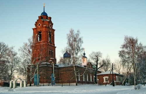 Orthodox church Church of the Ascension, Ryazan Oblast, photo