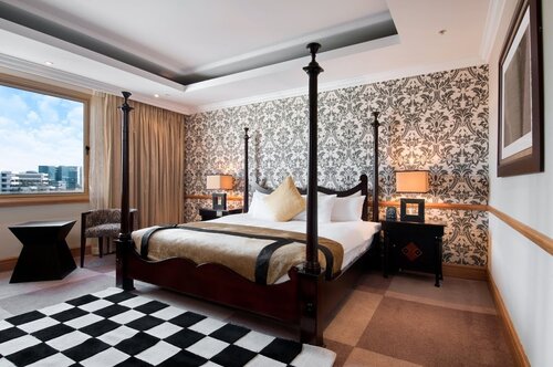 Внешний вид отеля Hilton Sandton в Сандтоне, фото 2