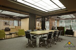 Quadrum (1st Institutsky Drive, 5), translucent constructions