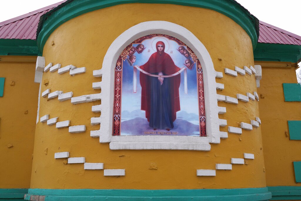Orthodox church Tserkov Ikony Bozhiyey Materi Smolenskaya V Ashe, Asha, photo