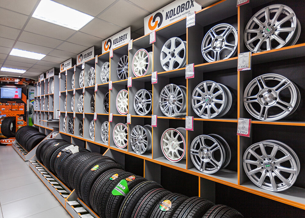 Диски в магазине фото KOLOBOX, tires and alloys, Nizhniy Novgorod, Kanavinskiy City District, Meschers